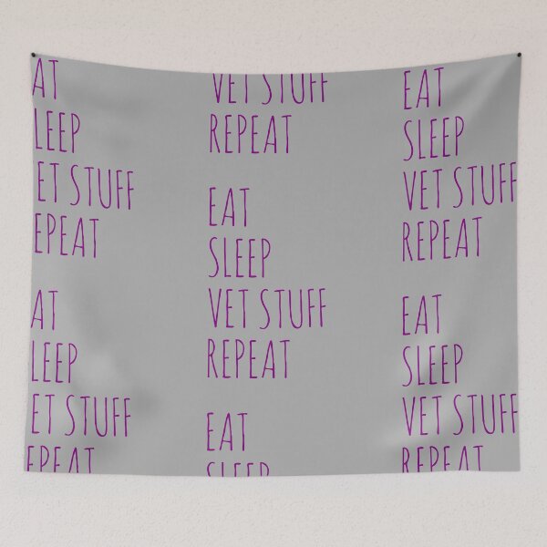 Item preview, Eat Sleep Vet Stuff Repeat Funny designed and sold by ByTekk.