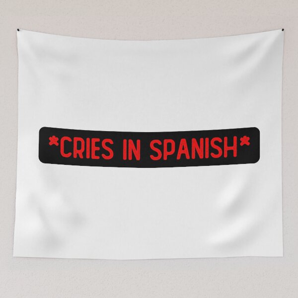 Item preview, Cries in Spanish Movie Subtitles designed and sold by Sour Soul.