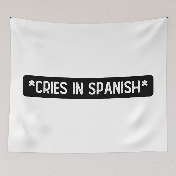 Item preview, Cries in Spanish Movie Subtitle designed and sold by Sour Soul.