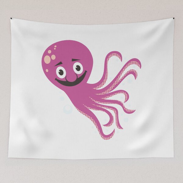 Item preview, Pink Octopus designed and sold by treasure-crafts.