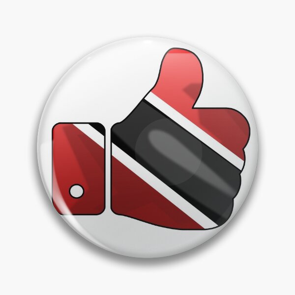 Item preview, Trinidad and Tobago Flag Thumbs Up  designed and sold by Clickcreations.