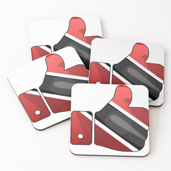 Item preview, Trinidad and Tobago Flag Thumbs Up  designed and sold by Clickcreations.