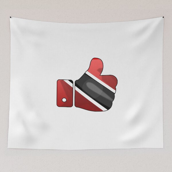 Item preview, Trinidad and Tobago Flag Thumbs Up  designed and sold by Clickcreations.