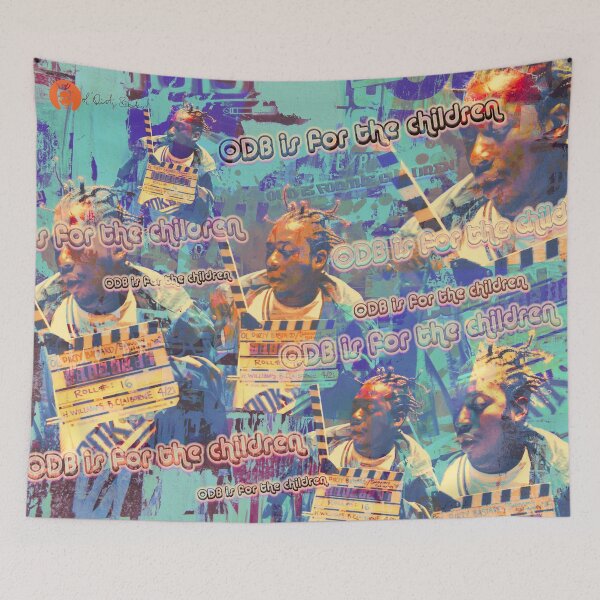 Item preview, Ol Dirty Bastard, ODB is for the children, rapper, officially licensed fan art designed and sold by Mauswohn.