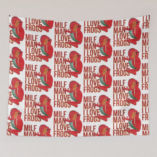 Item preview, Milf Man I Love Frogs designed and sold by SueSakpal.