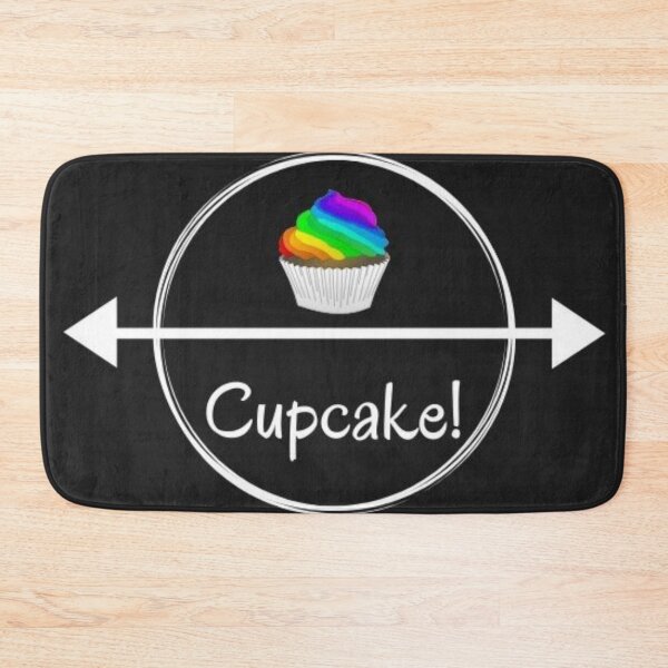 Item preview, Cute cupcake picture with an arrow designed and sold by JHiba.