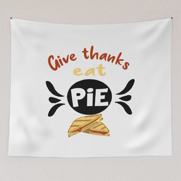 Item preview, Fuuny Thanksgiving give thanks & eat pie, gift idea for happy Thanksgiving designed and sold by Mac Store.