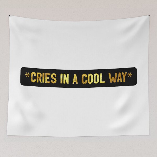 Item preview, Cries In A Cool Way Subtitles designed and sold by Sour Soul.