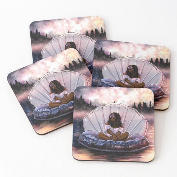 Item preview, Girl on a Shell Floaty designed and sold by Akasha-gif.