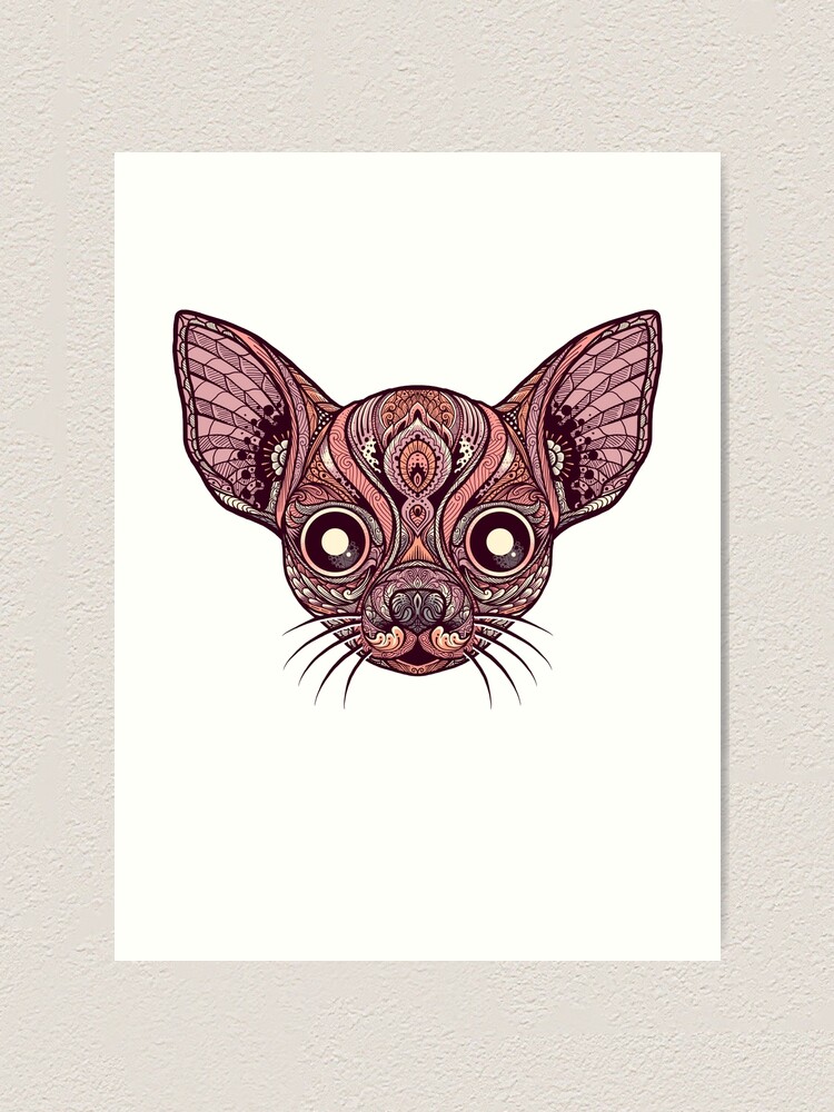 Alternate view of Sphynx Art Print