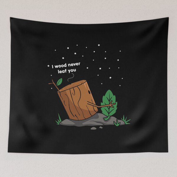 Item preview, I Wood Never Leaf You Design for lovely carpenter designed and sold by tbauernhoferbiz.