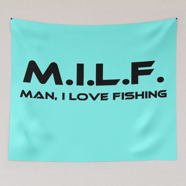 Item preview, M.I.L.F. - MAN I LOVE FISHING designed and sold by BK-Fishing.
