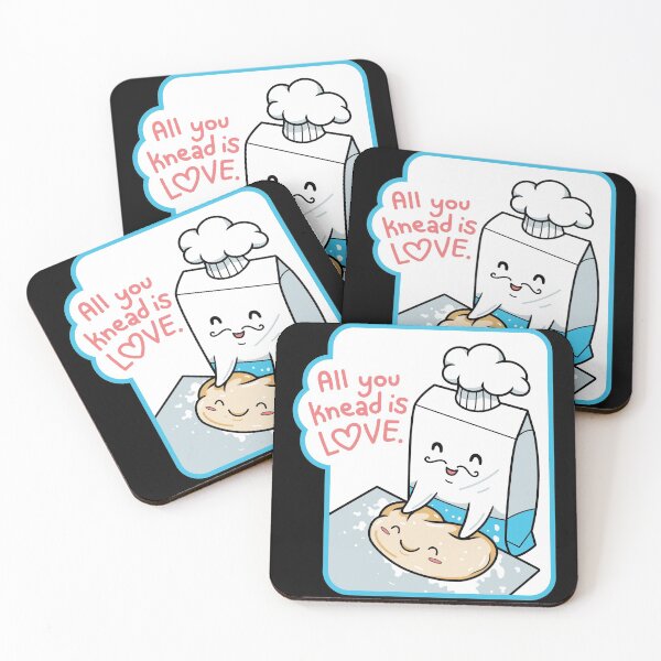 Item preview, All You Knead Is Love - Flour Power Bakery Design for happy and cute baker designed and sold by tbauernhoferbiz.