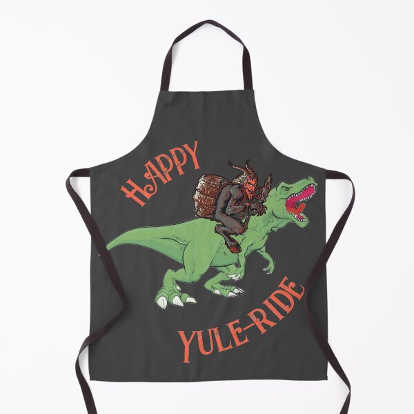 Item preview, Happy Yuletide - funny Krampus pun designed and sold by SidTastic .