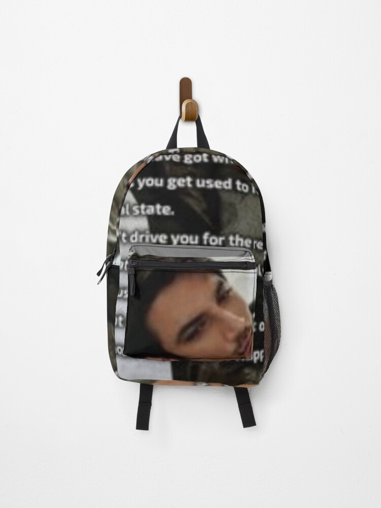 Thumbnail 1 of 3, Backpack, Sushant Singh Rajput designed and sold by Rritu.