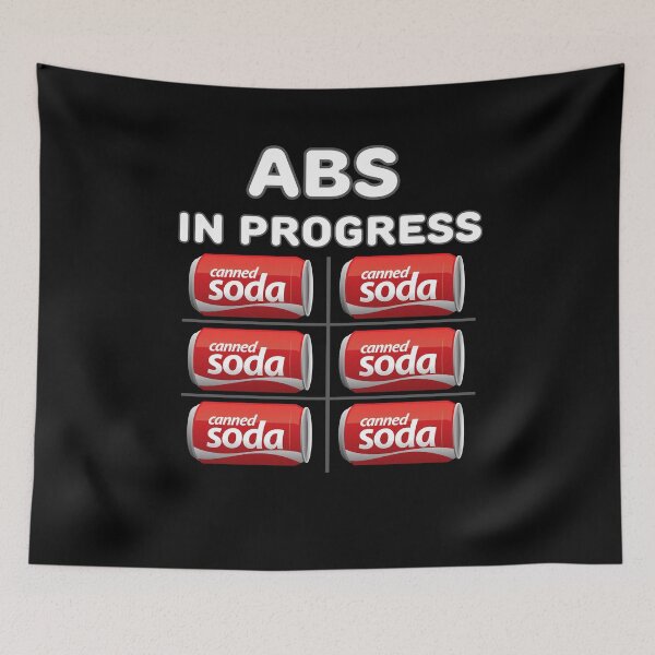 Item preview, Abs in progress Six cola designed and sold by DivineLiveShop.
