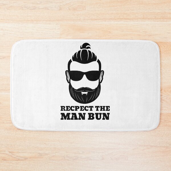 Item preview, Respect The Man Bun Beard Sunglasses designed and sold by komsikomsi.
