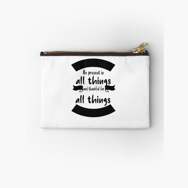 Item preview, Fuuny Thanksgiving Be present in all things and thankful for all things, gift idea for happy Thanksgiving designed and sold by Mac Store.
