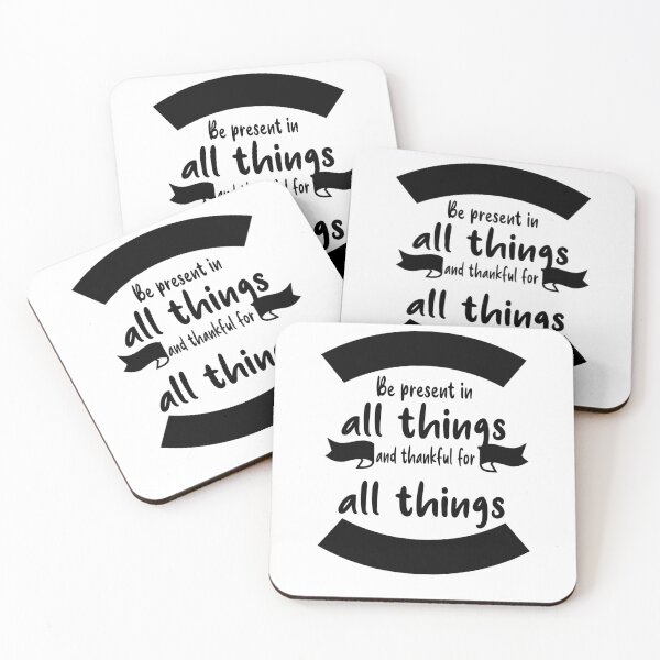 Item preview, Fuuny Thanksgiving Be present in all things and thankful for all things, gift idea for happy Thanksgiving designed and sold by Mac Store.