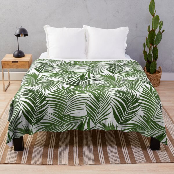 Item preview, Palm Green Leaf Seamless Pattern designed and sold by mangatastudio.