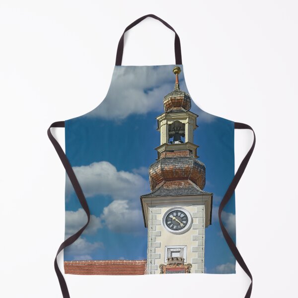 Item preview, Church tower with clock in Mödling Lower Austria designed and sold by goceris.
