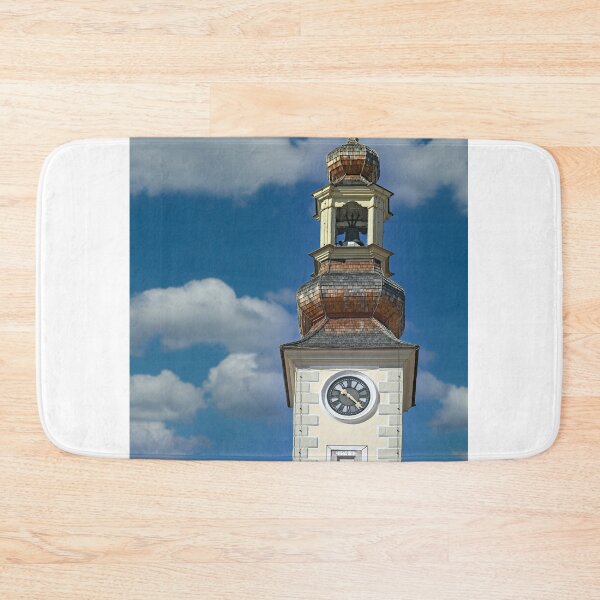 Item preview, Church tower with clock in Mödling Lower Austria designed and sold by goceris.
