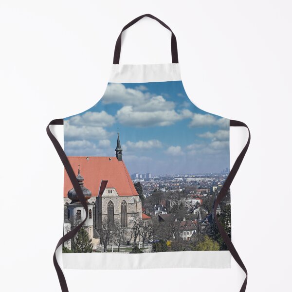 Item preview, Mödling city in Lower Austria and Vienna in the distance cityscape designed and sold by goceris.