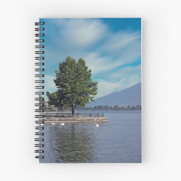 Item preview, Pamvotis lake in Ioannina landscape Greece designed and sold by goceris.