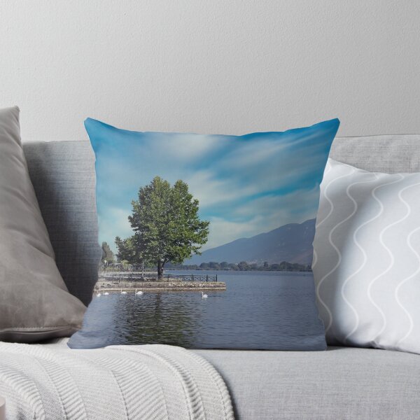 Item preview, Pamvotis lake in Ioannina landscape Greece designed and sold by goceris.