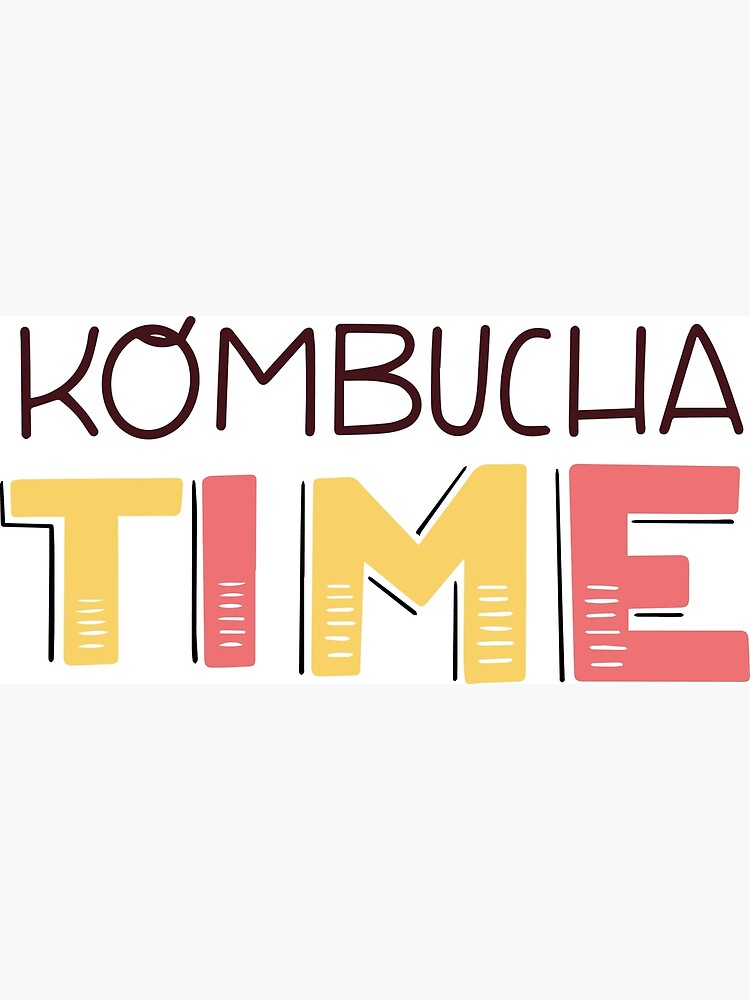 Kombucha Time Photographic Print by VerboShop