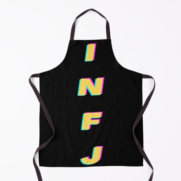 Item preview, INFJ - Typographic Glitch Design - Vertical Text designed and sold by art-by-shadab.