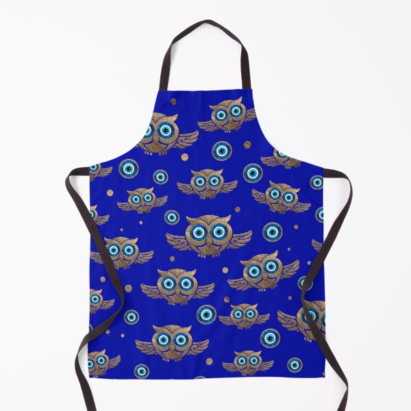 Item preview, Cute Owl Evil Eye Pattern designed and sold by k9printart.