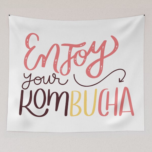 Item preview, Enjoy Your Kombucha designed and sold by VerboShop.