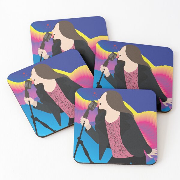 Item preview, Teenage girl with microphone singing designed and sold by KARTICK DUTTA.