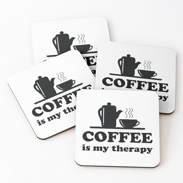 Item preview, Coffee Is My Therapy designed and sold by geminivibe.