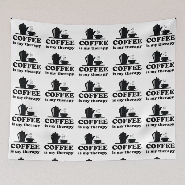 Item preview, Coffee Is My Therapy designed and sold by geminivibe.