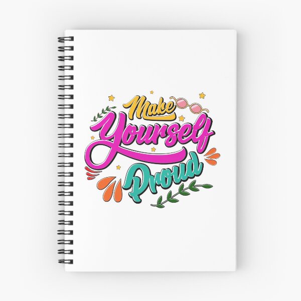 Item preview, Make Yourself Proud, Modern Typography  designed and sold by graphic-genie.