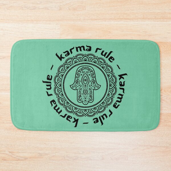 Item preview, Karma Rule - Hamsa Good Luck and Fertility - Mint Green designed and sold by NoMatterLab.