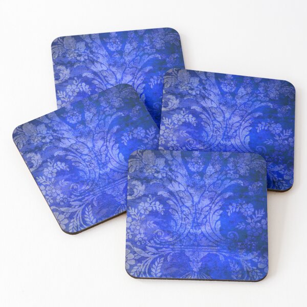 Item preview, Blue retro pattern vintage designed and sold by Birdhead.