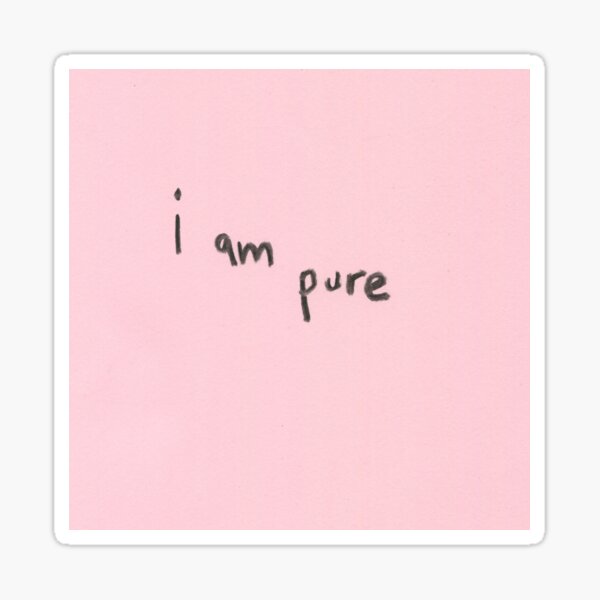 i am pure (2016) Sticker
