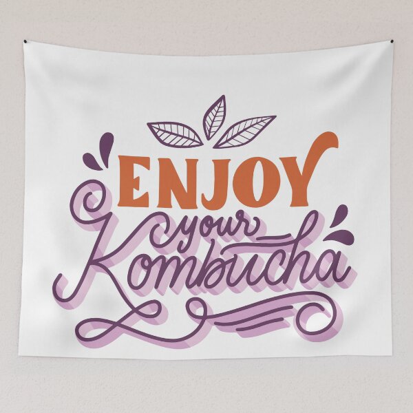 Item preview, Enjoy your Kombucha designed and sold by VerboShop.
