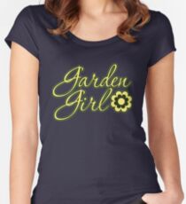 Garden Girl Women's Fitted Scoop T-Shirt