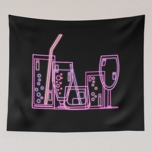 Item preview, Neon cocktail party retro designed and sold by BritzShop.