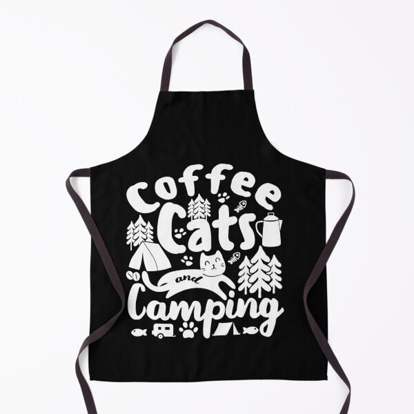 Item preview, Coffee Cats And Camping | Caffeine My Cat And The Mountains designed and sold by GravitiTees.