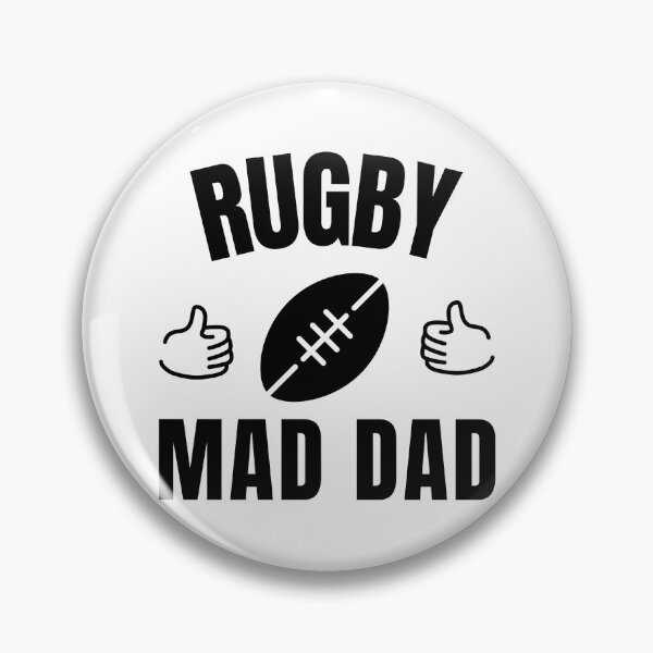 Item preview, Rugby mad dad designed and sold by TheGreenGoat.