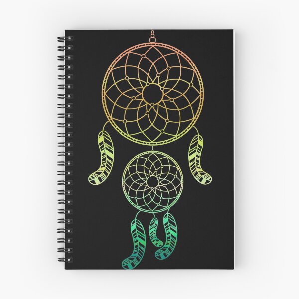 Item preview, Boho dream catcher on black designed and sold by adiosmillet.