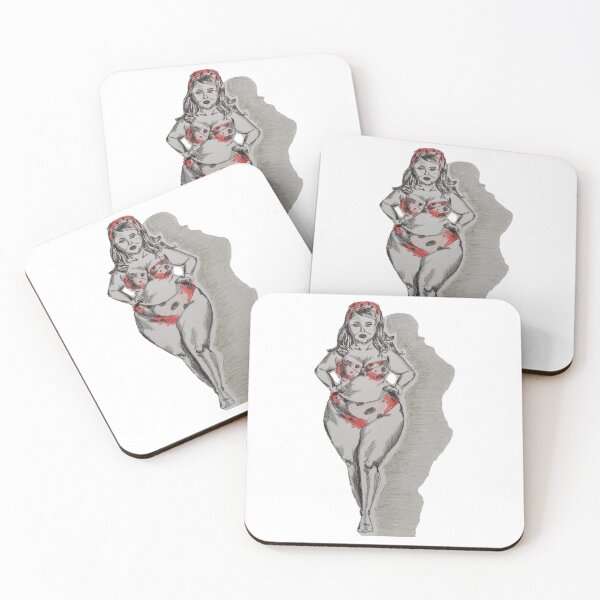 Item preview, Curved woman in swimmsuit designed and sold by bubee.