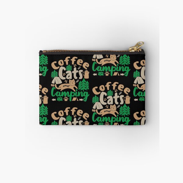Item preview, Coffee Cats And Camping | Caffeine My Cat And Campgrounds designed and sold by GravitiTees.