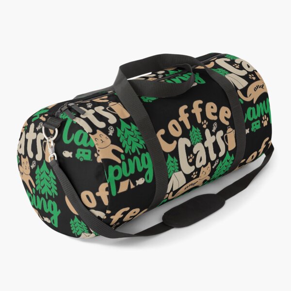Item preview, Coffee Cats And Camping | Caffeine My Cat And Campgrounds designed and sold by GravitiTees.