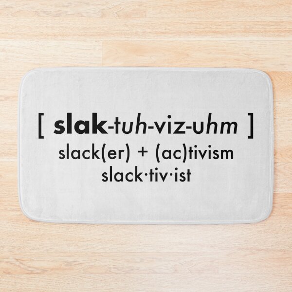 Item preview, slacktivism v2 designed and sold by friggsakes.